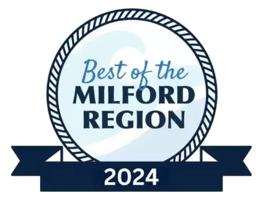 Best of the Milford Region 2024 award badge