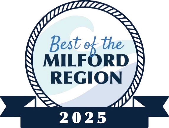 Best of the Milford Region 2025 award badge