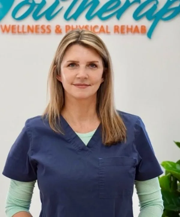 Portrait of Kristine Berg, OTR/L, occupational therapist at Youtherapy Wellness and Physical Rehab